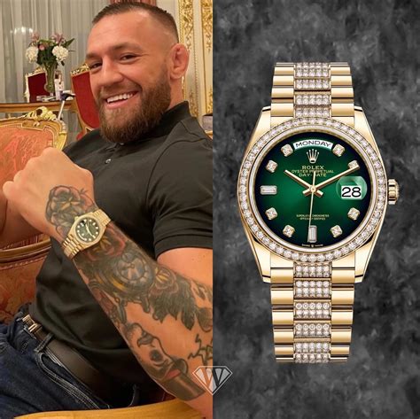 conor rolex|Conor McGregor's Watches .